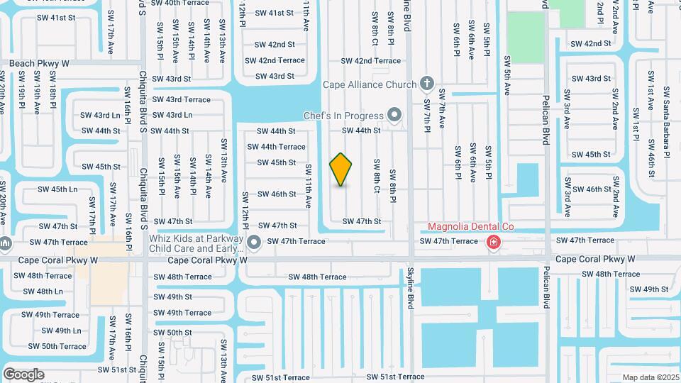 4600 SW 9th Pl Map and Location Details