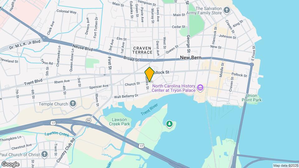 220 Jones St Map and Location Details