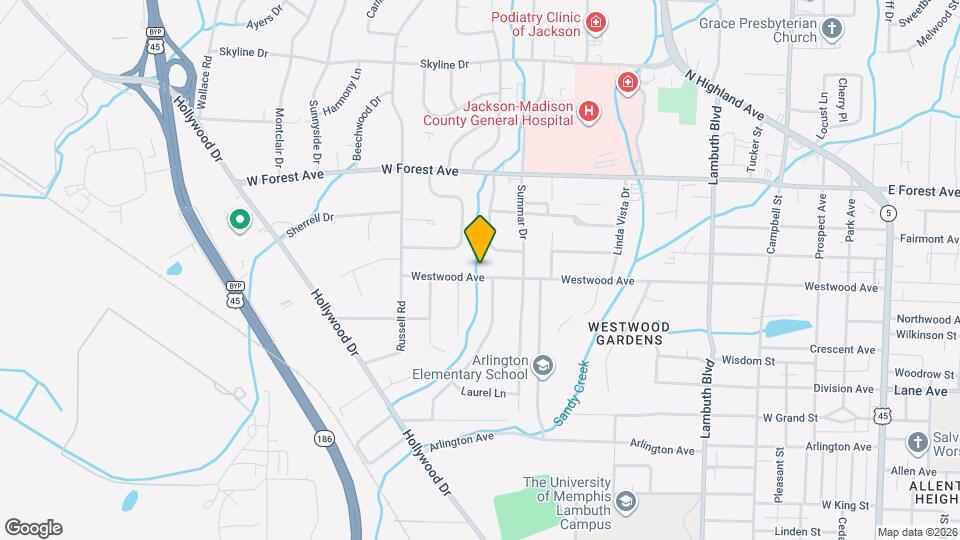 785 Westwood Ave Map and Location Details