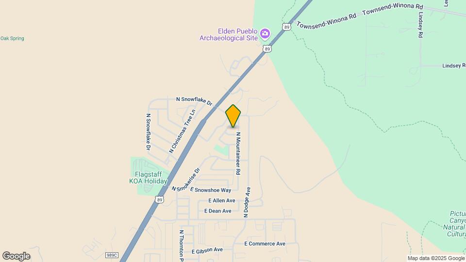 4880 E Tomahawk Dr Map and Location Details