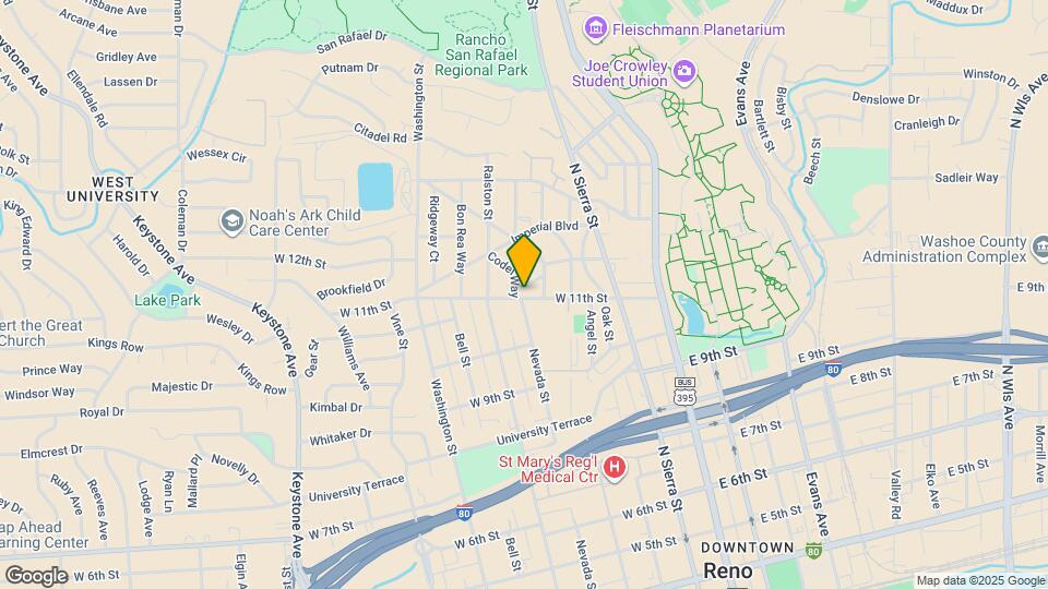 1102 Codel Way Map and Location Details