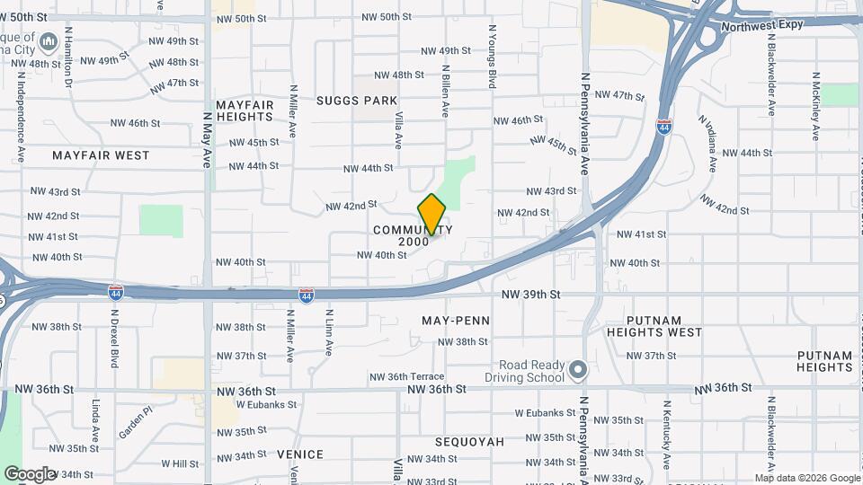 2412 NW 40th St Map and Location Details