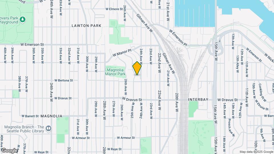 25th West Condominiums Mapa y Detalles de la Ubicación