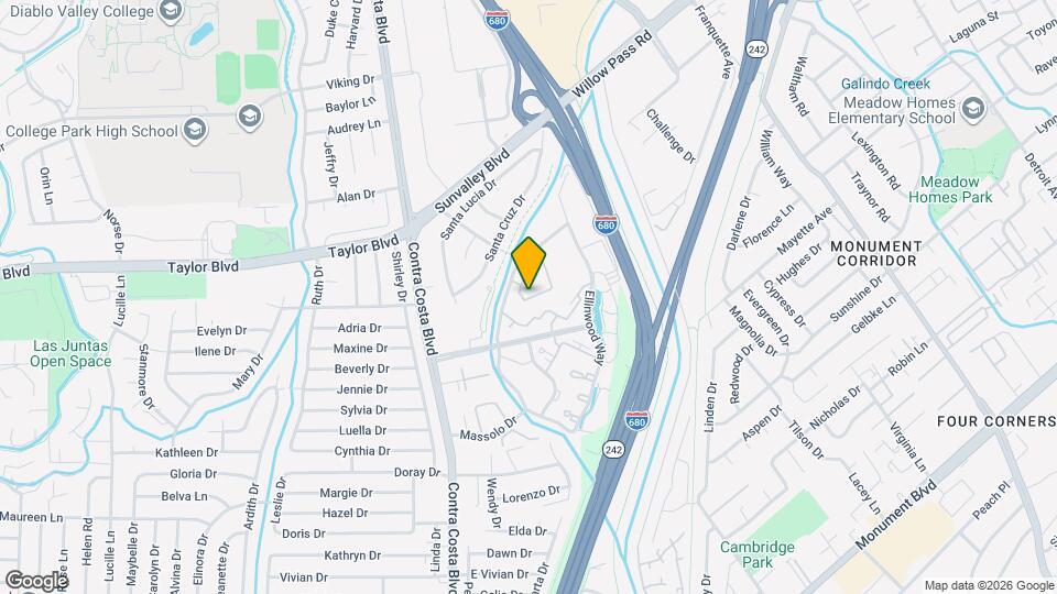 Wood Creek Condominium Rentals Map and Location Details