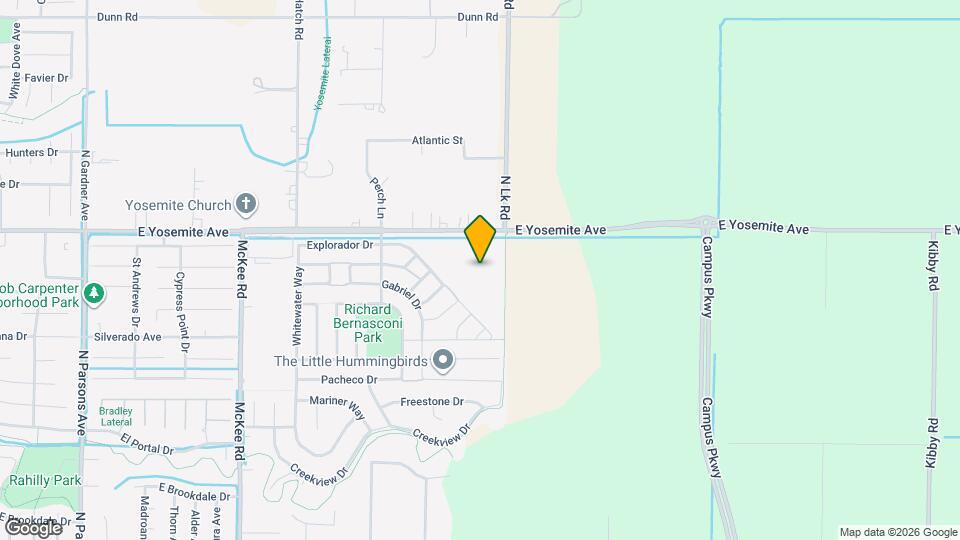 Merced Station Mapa y Detalles de la Ubicación