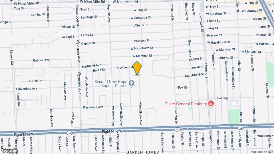 21360 Mitchelldale Ave Map and Location Details
