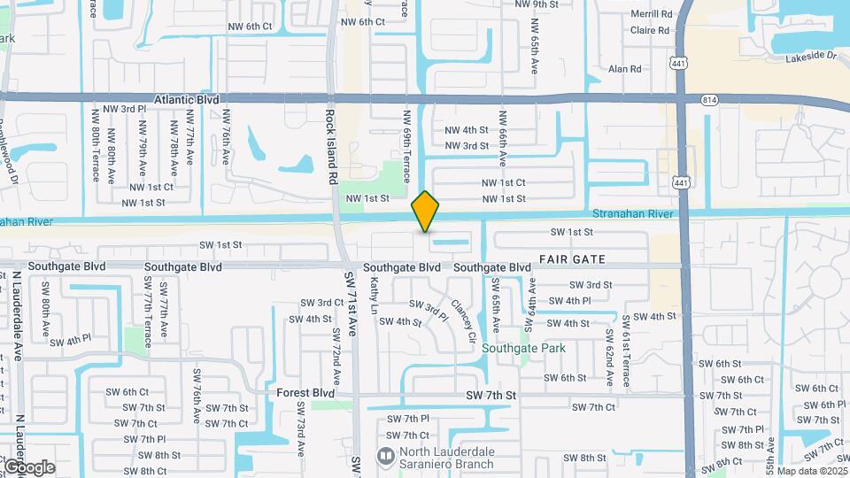 101 W Parkway Dr Map and Location Details