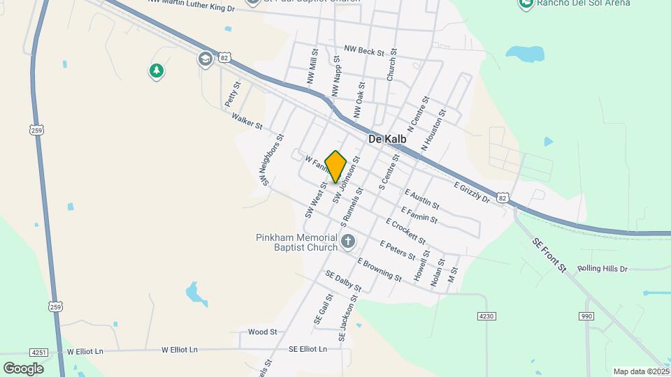 308 SW Johnson St Map and Location Details