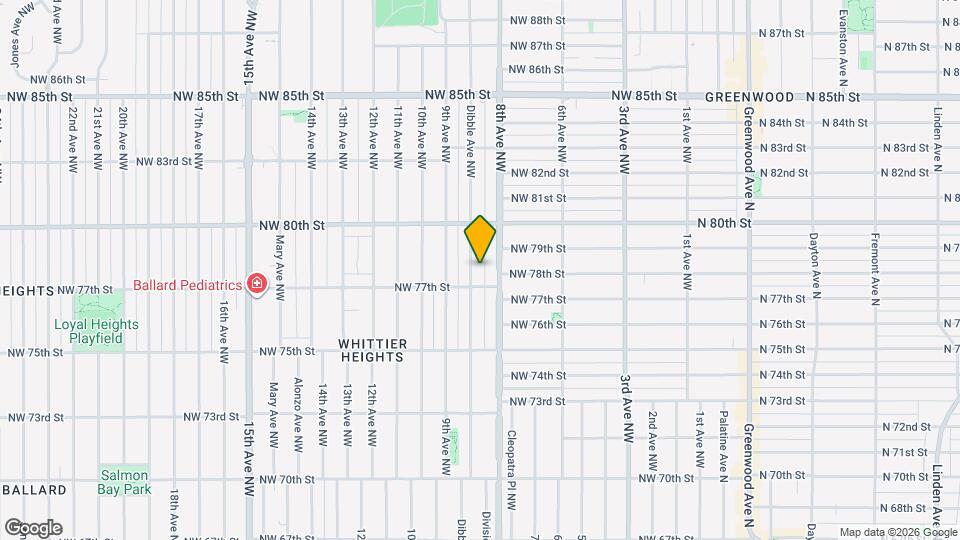 7714 Dibble Ave NW Map and Location Details