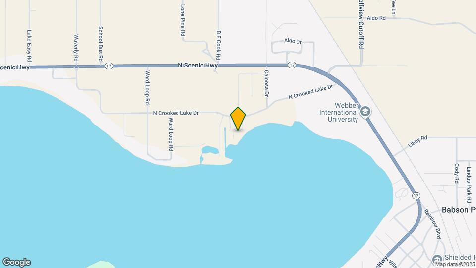 616 N Crooked Lake Dr Map and Location Details