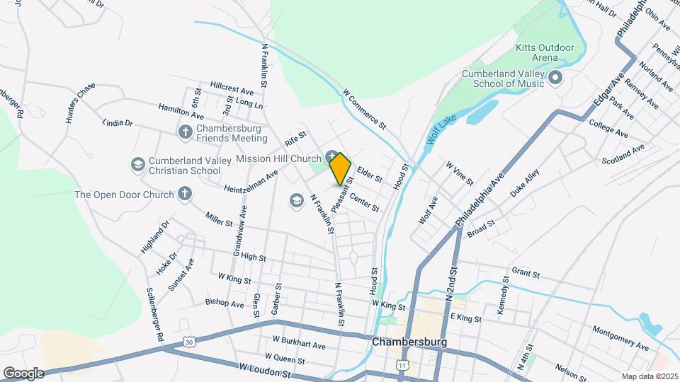 583 Pleasant St., Unit 4 Map and Location Details