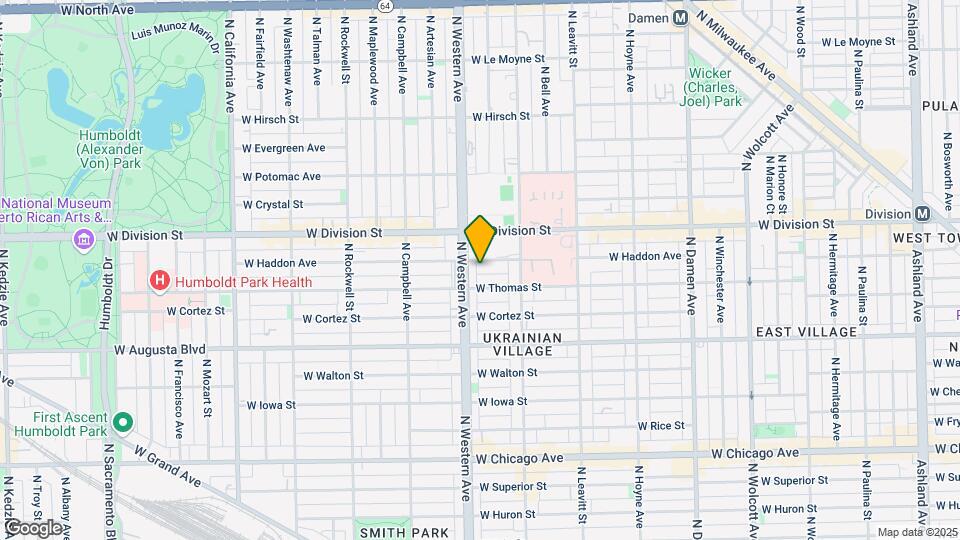 2343 W Haddon Ave Map and Location Details