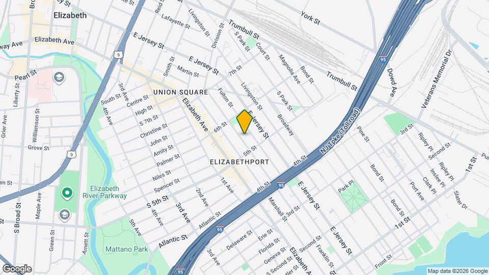 523 Franklin St Map and Location Details