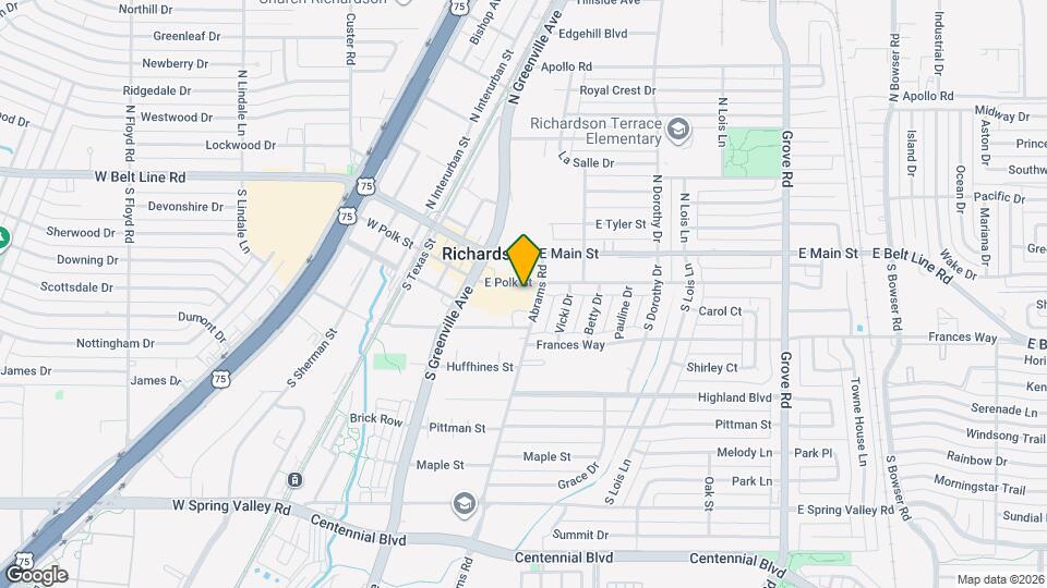 Polkwood Map and Location Details