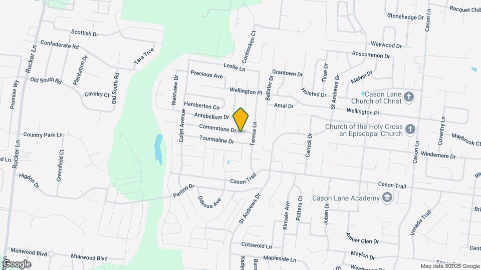 1525 Teresa Ln Map and Location Details
