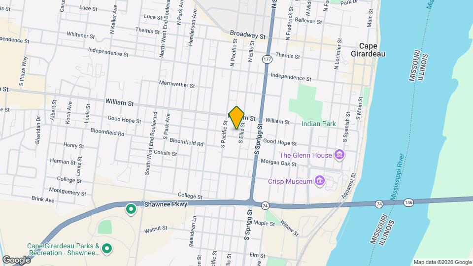 812 Good Hope St Map and Location Details
