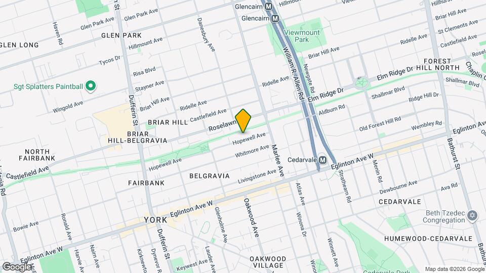 350 Hopewell Ave Map and Location Details