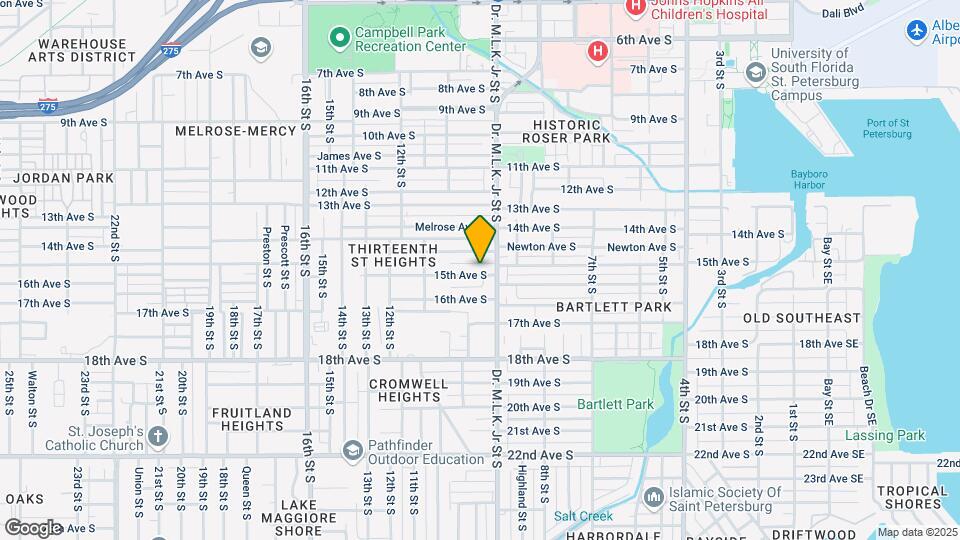 917 15th Ave S Map and Location Details