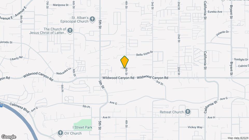 13038 4th St Map and Location Details