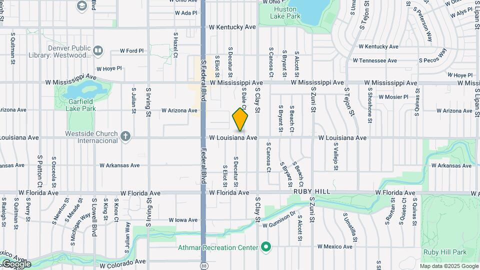 1299 S Dale Ct Map and Location Details