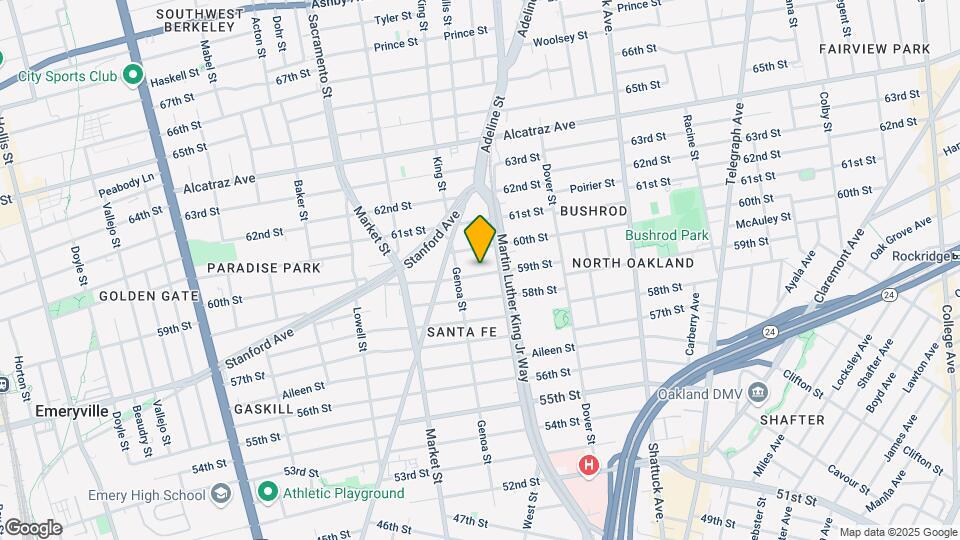828-834 59th St Mapa y Detalles de la Ubicación