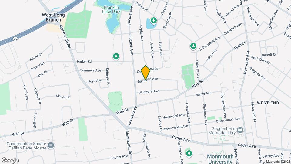 16 Maryland Ave Map and Location Details