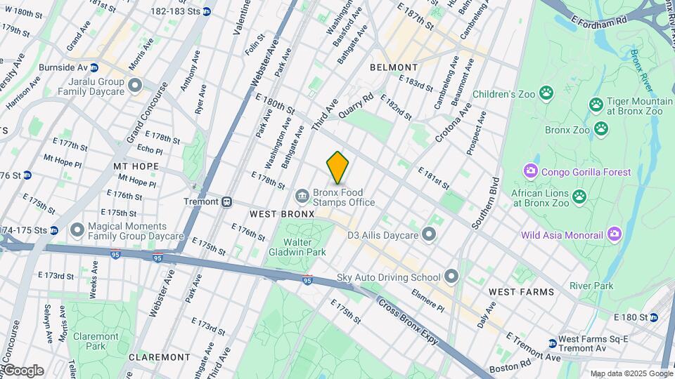 2015 Arthur Ave Map and Location Details