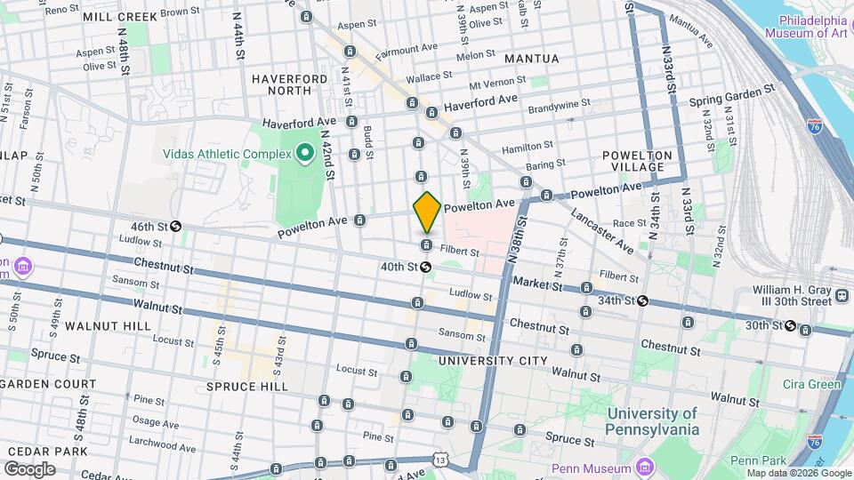 4107 Ludlow St Map and Location Details