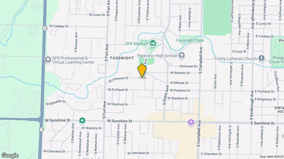 944 W Linwood St Map and Location Details