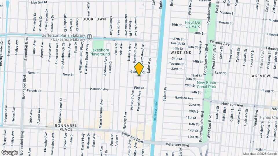 1232-1234 Carrollton Ave Map and Location Details