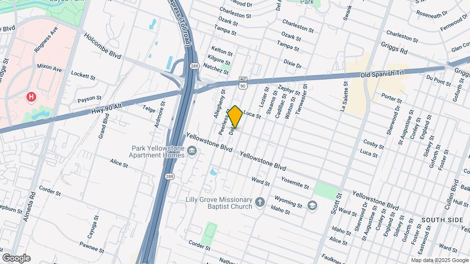 3402 Daphne St Map and Location Details