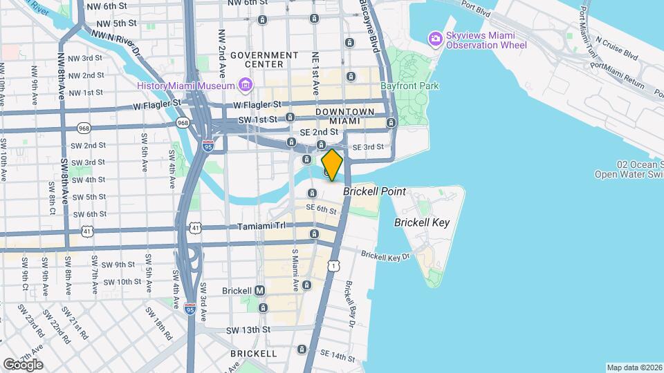 77 SE 5th St, Unit 2405 Map and Location Details