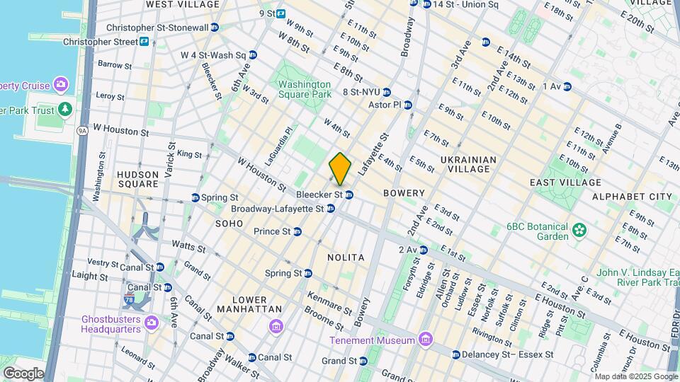 172 Crosby St Map and Location Details