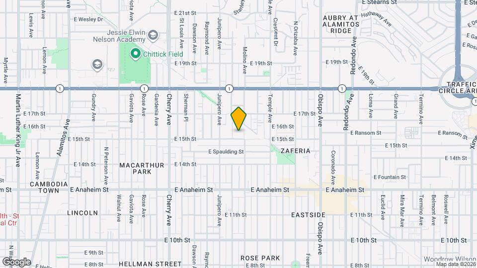 2507 E 15th St, Unit Unit 119 Map and Location Details