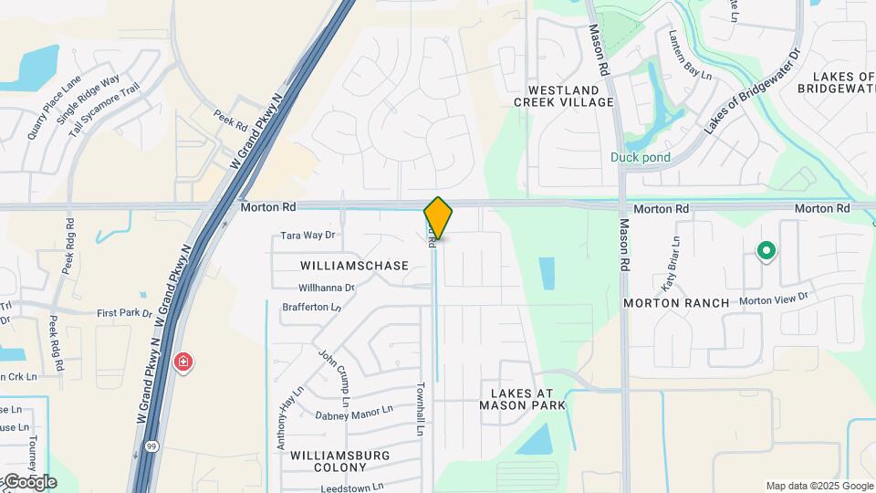 2815 Defoe Drive Map and Location Details