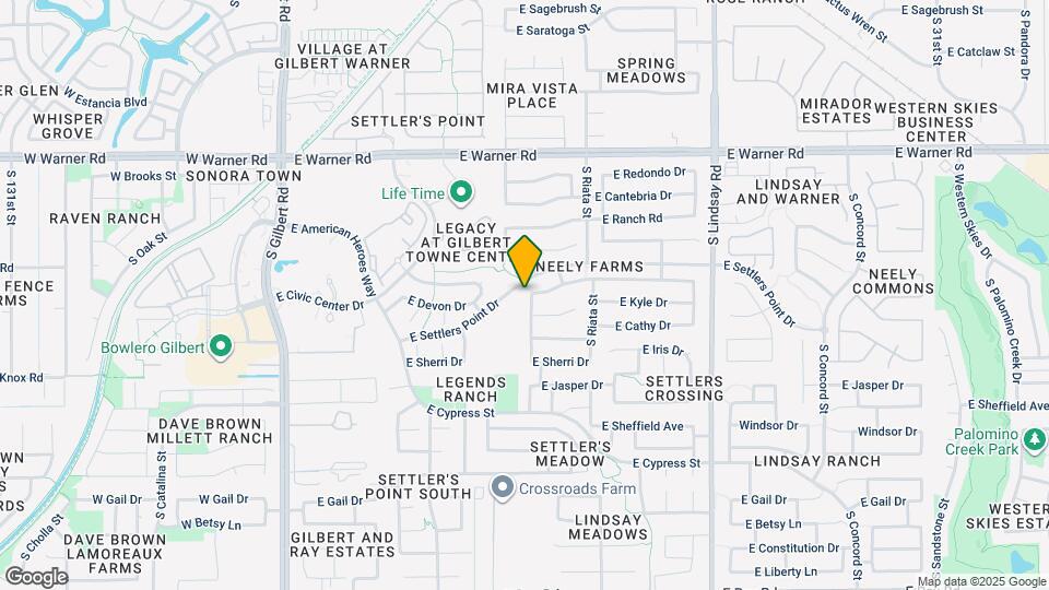 1046 S Sierra St Map and Location Details