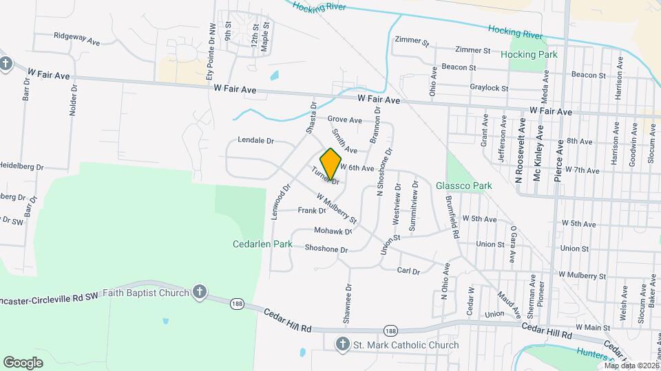 2020 Turner Dr, Unit 108 Map and Location Details