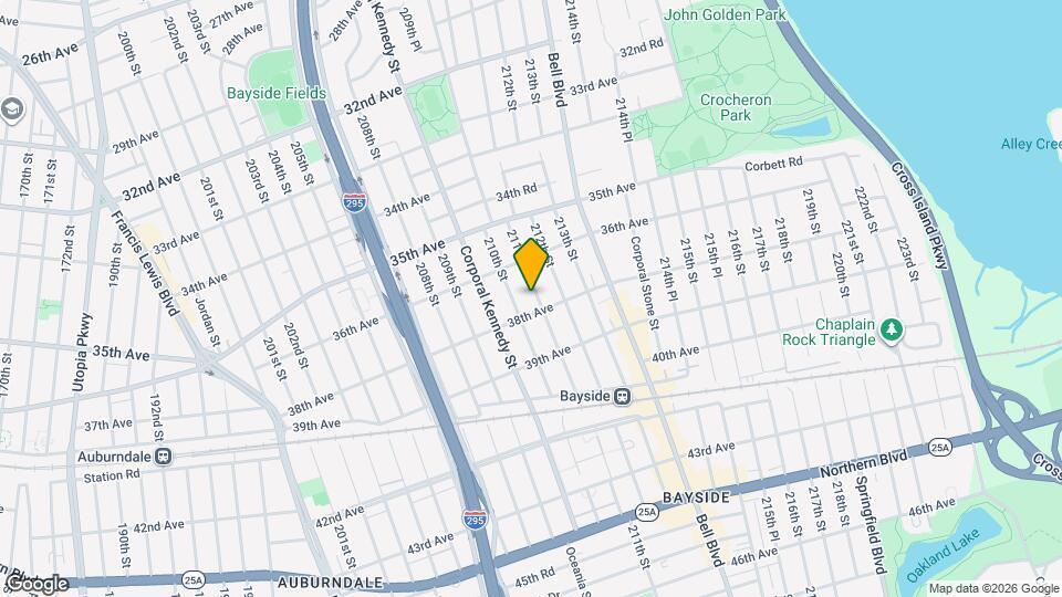 3638 211th St Mapa y Detalles de la Ubicación