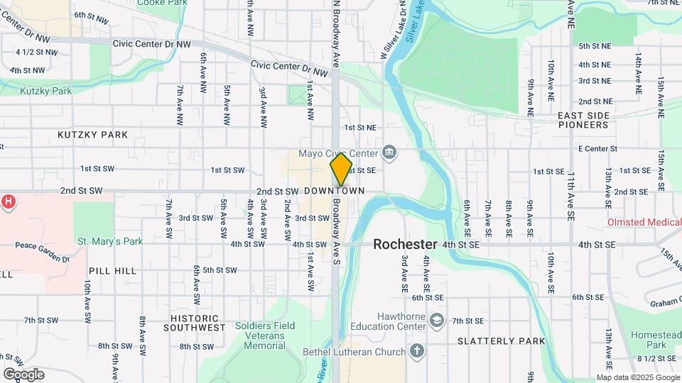 1-8 1/2 2nd St SE Map and Location Details