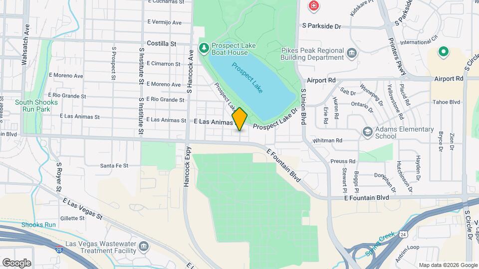 824 S Logan Ave Map and Location Details