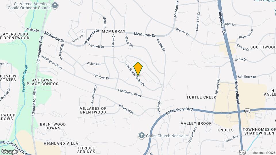 383 Huntington Ridge Dr Mapa y Detalles de la Ubicación