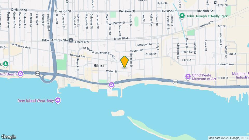 626 Water St Map and Location Details