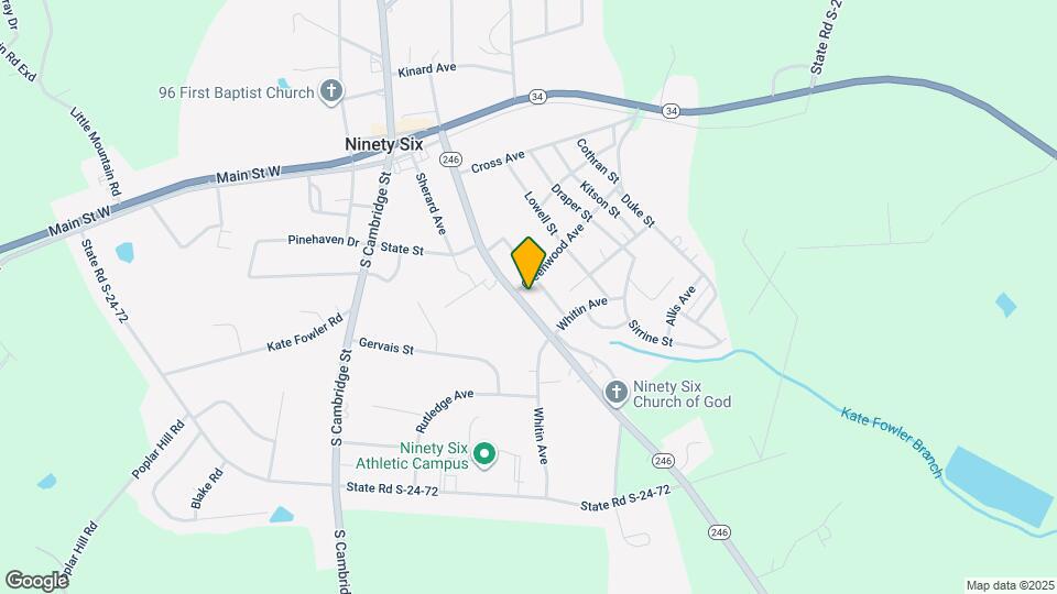 205 Saluda St Map and Location Details