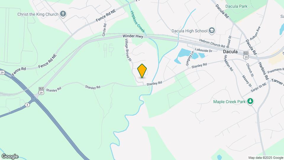 490 Village Broad St Map and Location Details