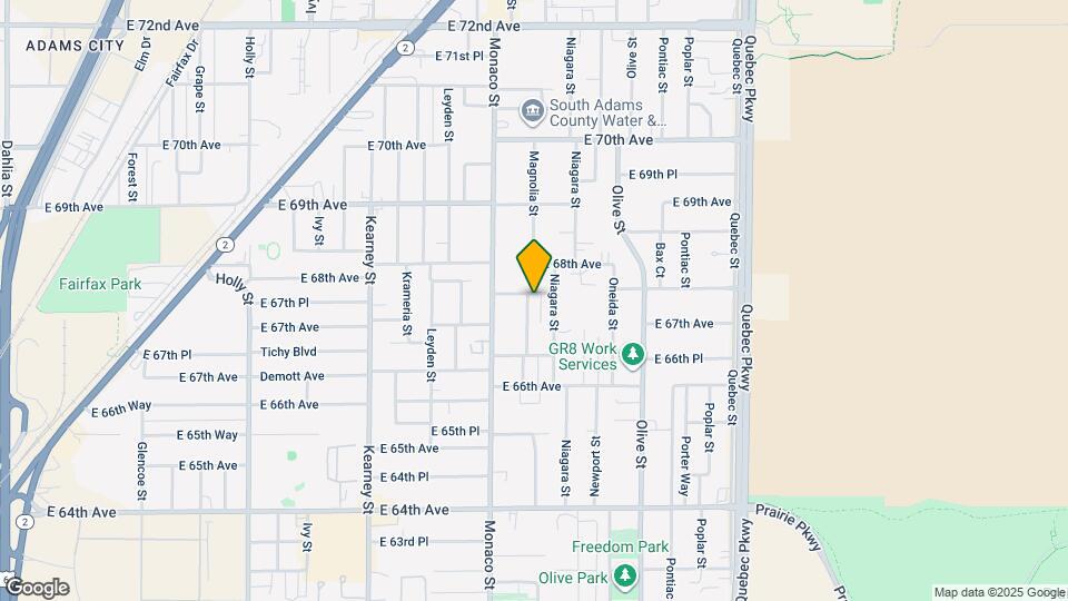 6690 Magnolia St Map and Location Details