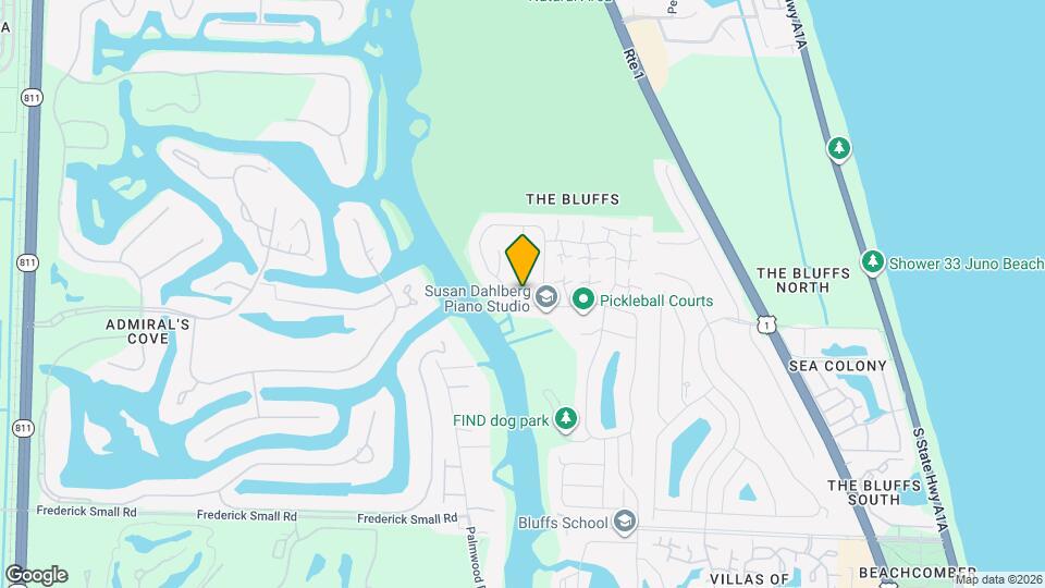 303 Leeward Dr Map and Location Details