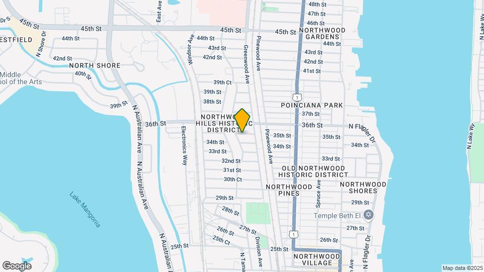 824 35th St Map and Location Details
