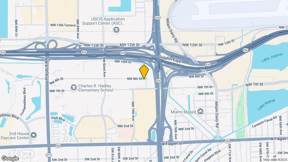 7707 NW 7th St, Unit 2-205 Mapa y Detalles de la Ubicación