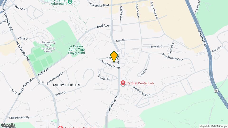 721 Ridgeville Ln Map and Location Details