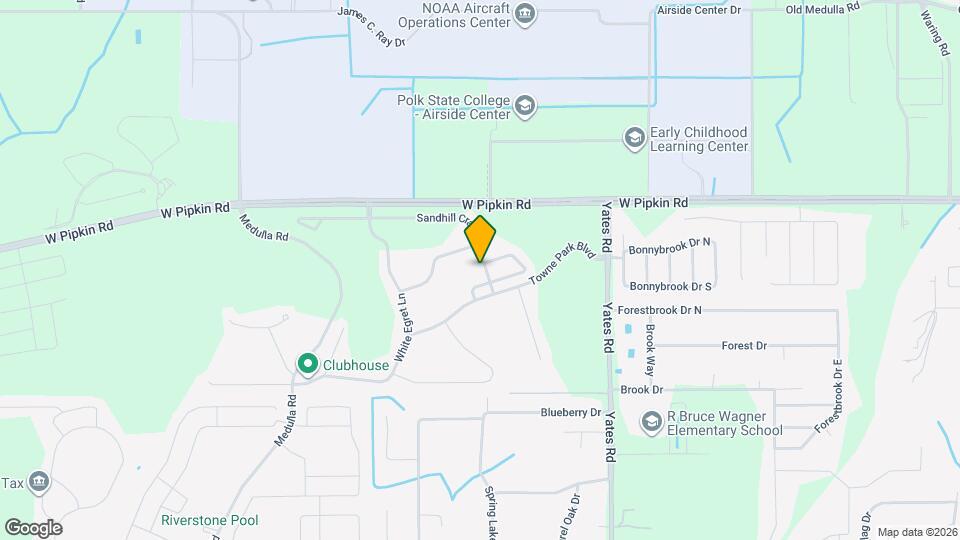 3652 Sandhill Crane Dr Mapa y Detalles de la Ubicación